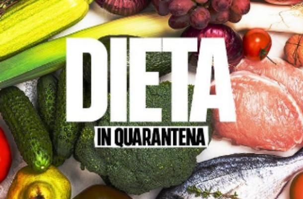la dieta in quarantena
